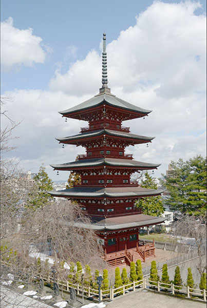 Saishoin Five-Storied Pagoda