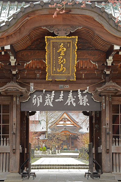 Looking from New Nio mon Gate to Hondo