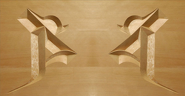 Engraved in mirrored bonji (Siddham script)