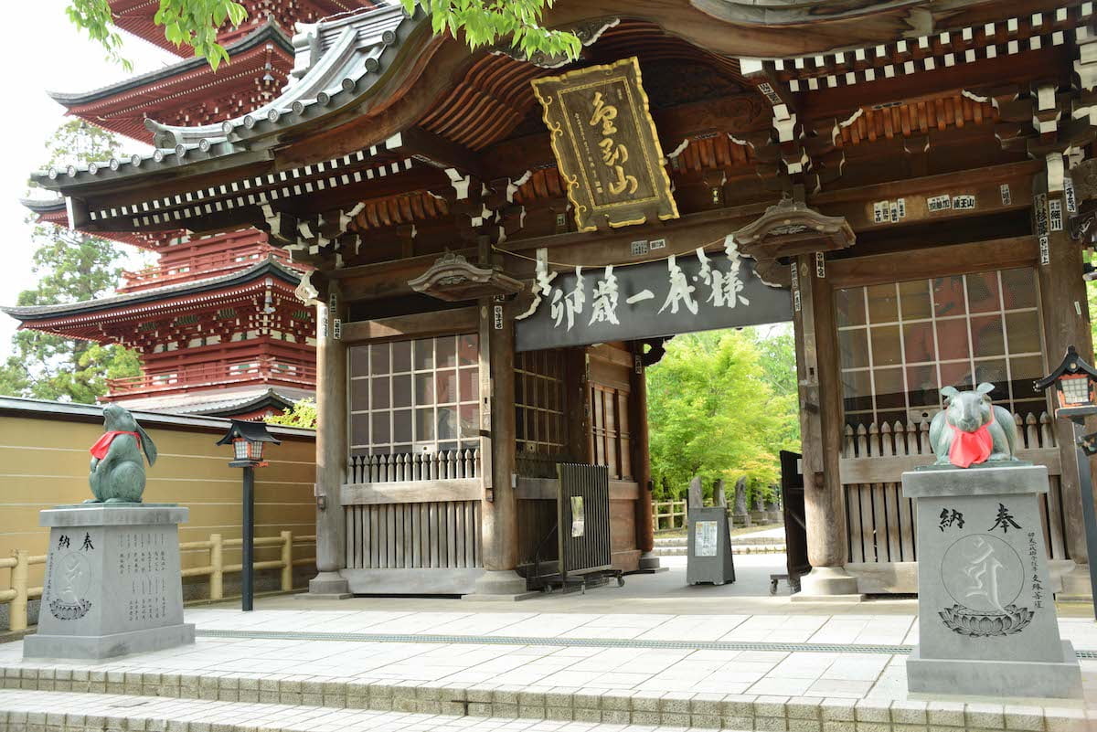 2016年6月3日 山門の阿吽仁王像（全景）